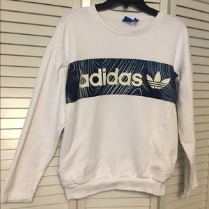 Adidas Original Geology Print Block Sweatshirt